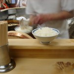 Japanese Restaurant in Kanda, Tokyo; Tempura Imoya rice