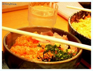 Japanese Restaurants in Tokyo Toto Don food fresh fish pieces on bed of rice